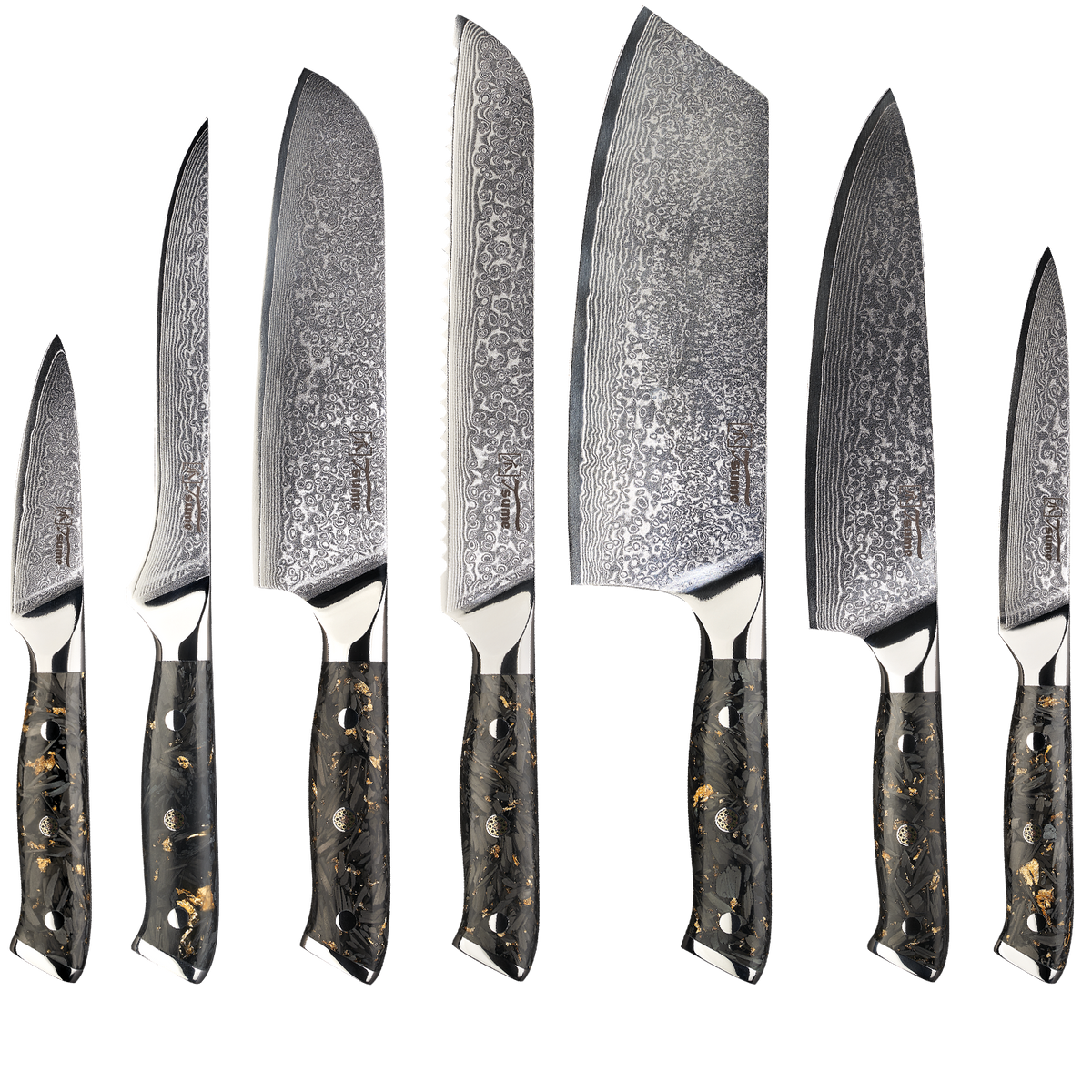 Profi Set Carbon Gold